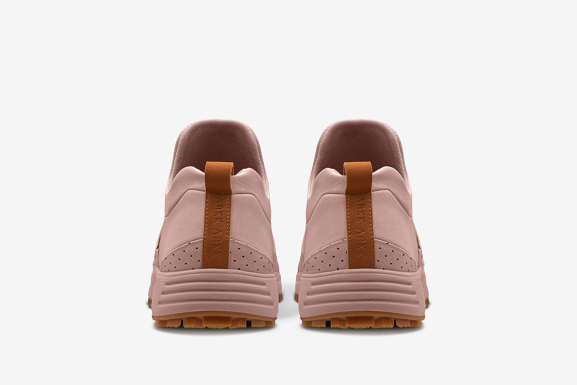 ARKK Collection Raven Nubuck S-E15 Vibram | Misty Rose Brown Gum | Men Raven
